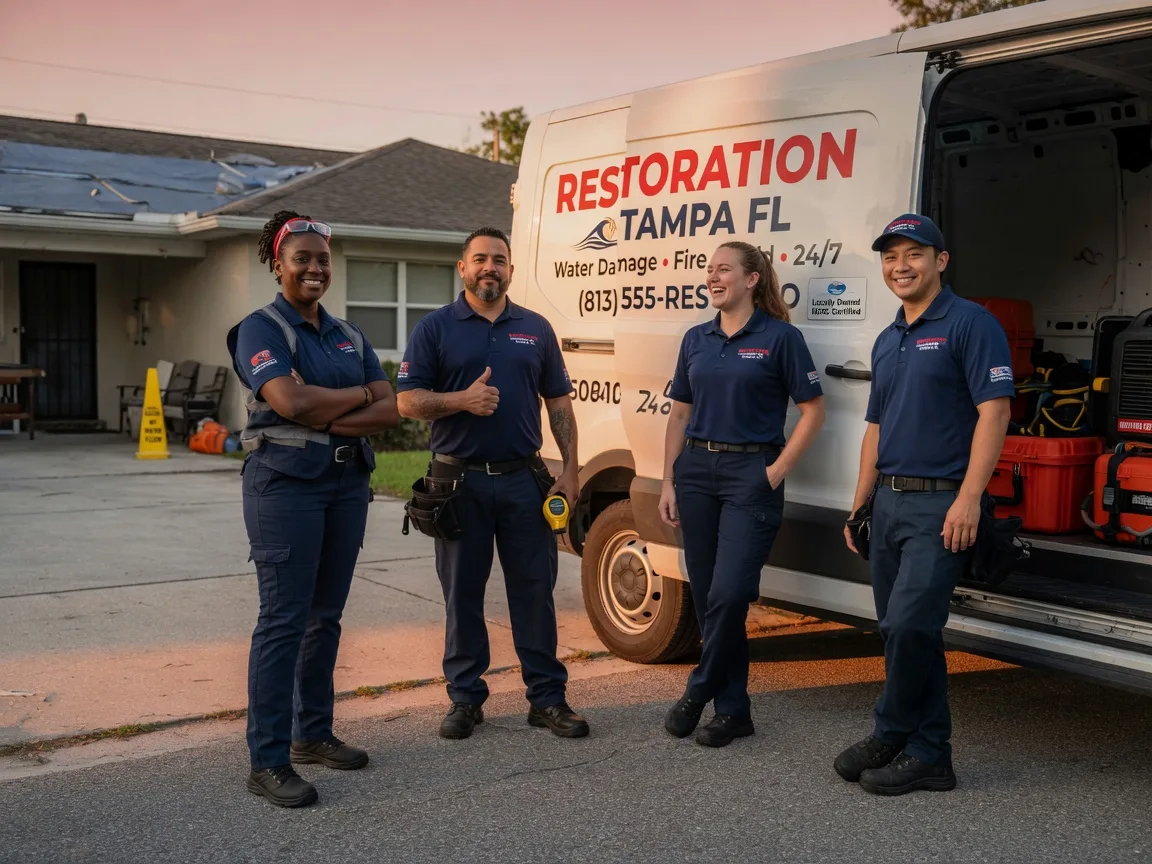 Water Damage Restoration company in De Soto, KS