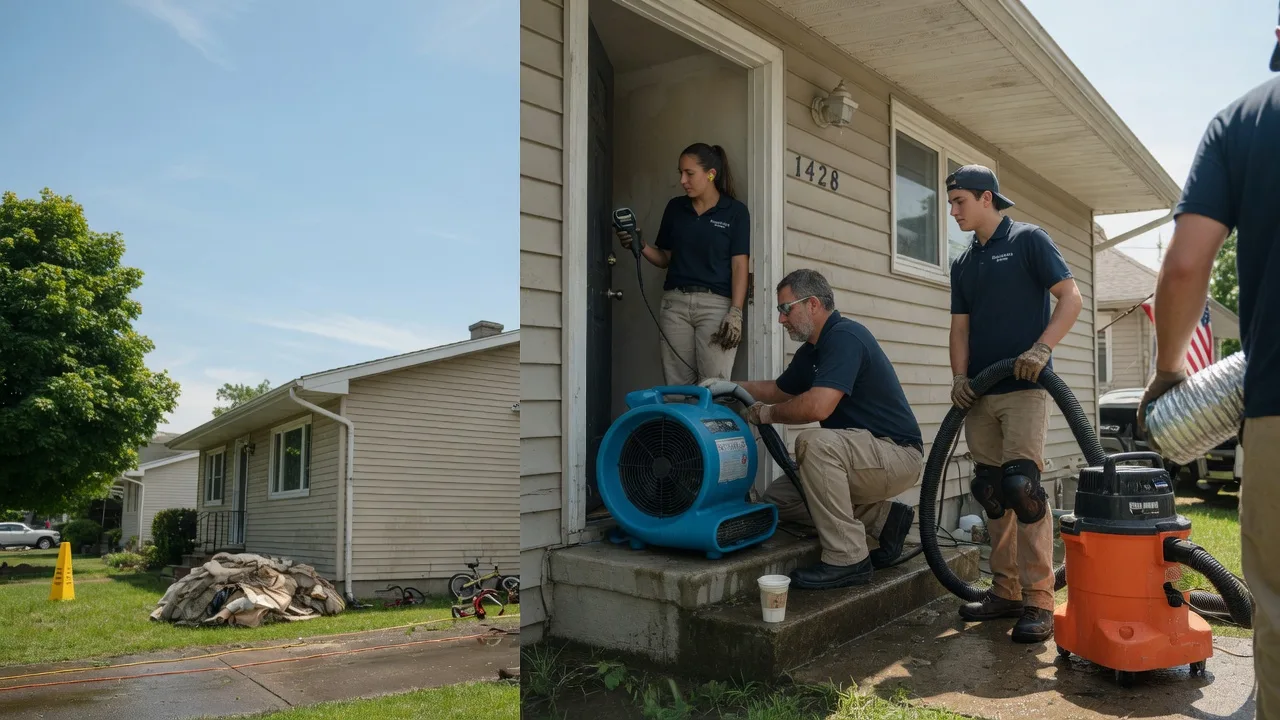 Water Damage Restoration in De Soto, KS near me